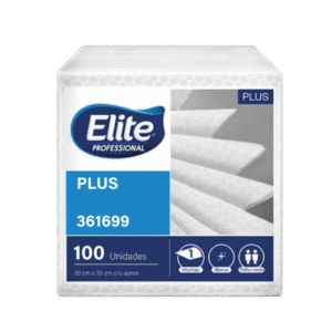 servilleta elite doblada 33x33cm (24x100)