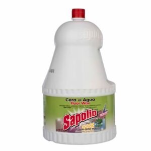 cera al agua floor wax sapolio galon 4 litros