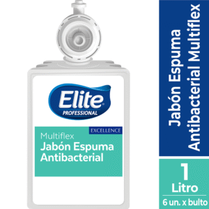 jabon espuma elite multiflex antibacterial 1000 ml
