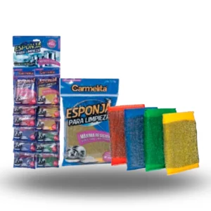 esponja carmelita acero inoxidable x12 und (copia)