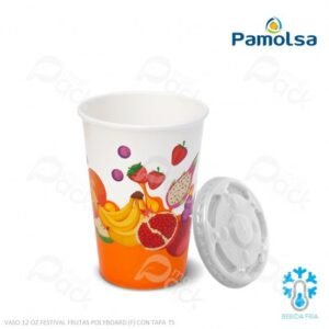 vaso 12 oz festival de frutas